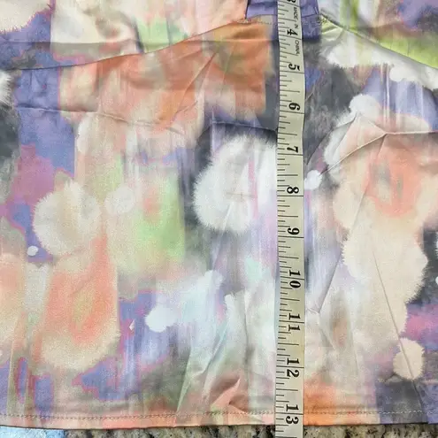 Missguided Misguided Metal Logo Detail Cut Out Cami Top Watercolor Women’s Medium NWT Boho