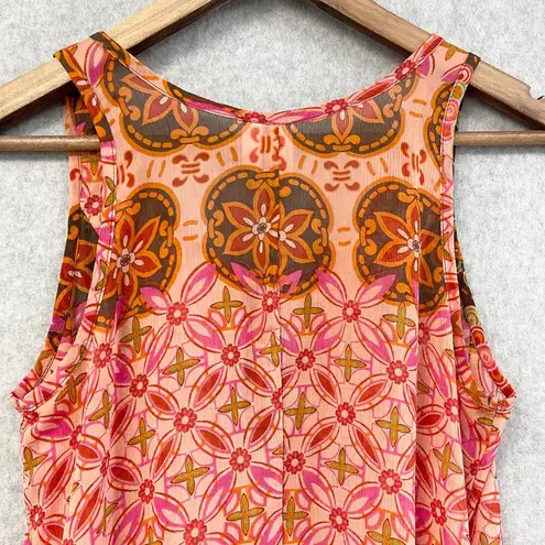 Dolled Up Y2K by Fang Sheer Tank Women Medium Fairycore Bohemian Feminine Dainty