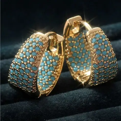 18K Gold Plated Rhinestone Carabiner Necklace Titanium Steal Womens Jewelry