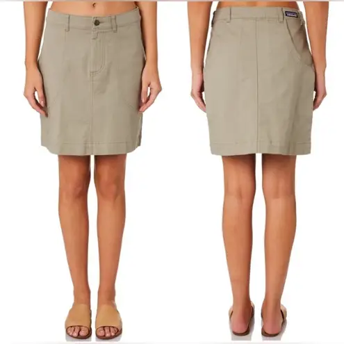 Patagonia  NWT Organic Cotton Stand Up Skirt in Shale