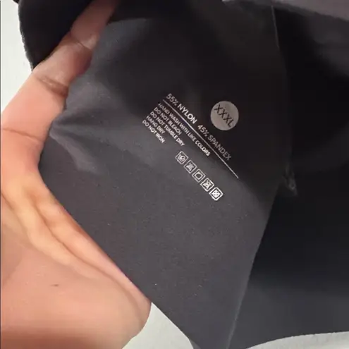 Avidlove  bra seamless xxxl black push up removable padded cups NEW scallop