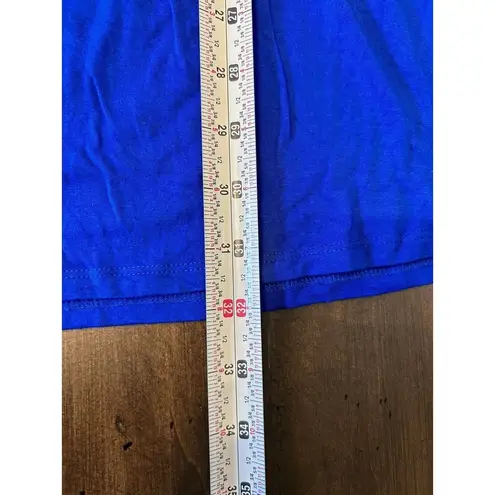 Soma Soft Jersey Short Dress Size Small Stretchy Blue