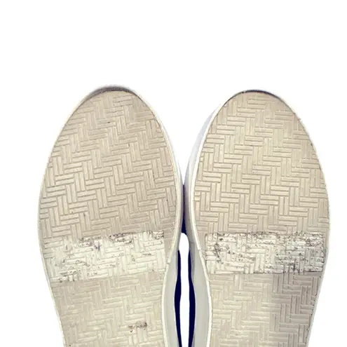 Loeffler Randall Black Cowhide Leather Kane Flat Slipon Platform Sneakers 7.5