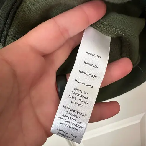 Good American  Camo Sweatshirt Womens Size 1 (Small)