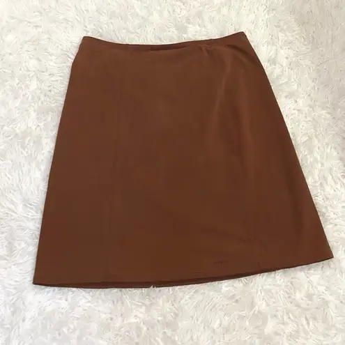 Patagonia  Stretch Organic Cotton skirt Brown orange medium