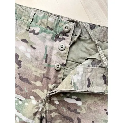 Military Issue Desert Camo Cargo Pants Waist 31” Pockets Green Streetwear Unisex Size 30