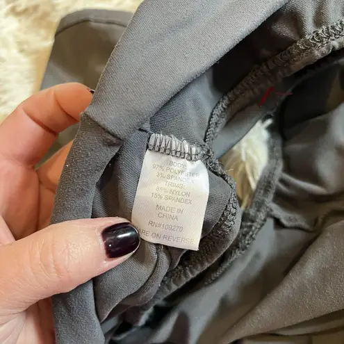 The Black Dog Skirt Womens Performance Skort Gray Tennis Golf Small