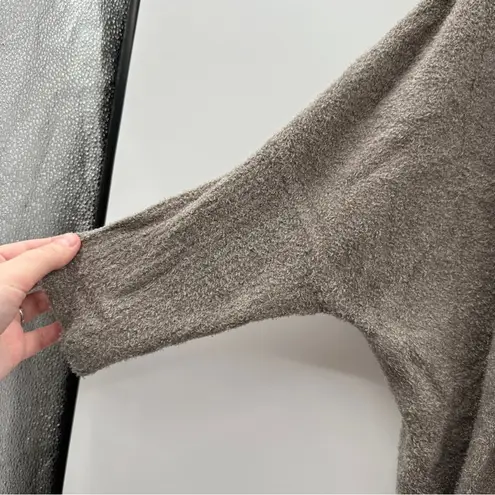 Barefoot Dreams CozyChic Lite Cliffside Gray Striped Cardigan Wrap One Size