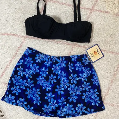 L.L.Bean  bikini skirt nwt size 8