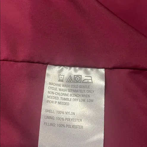 Motto from HSN puffer jacket in magenta M Purple Size M