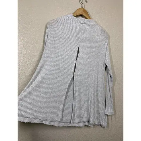 Free People  We The Free Lover Rib Thermal Top Small S Open Back Long Sleeves