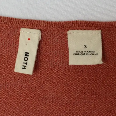 Moth | 3/4 Sleeve Top Orange