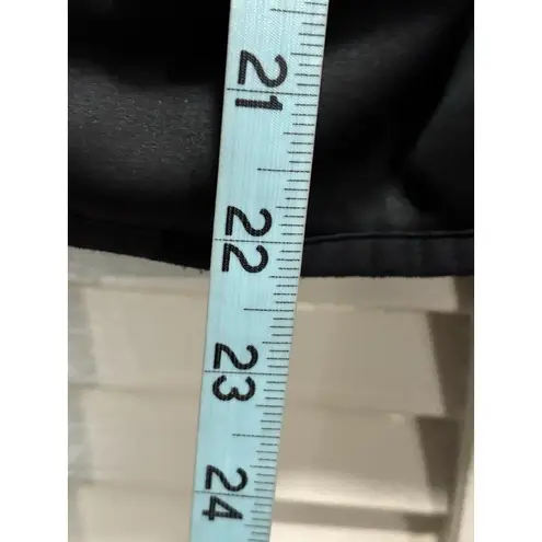 Victoria Sport Athletic Jacket Logo Pockets Full Zip Size S Black Thumb Holes