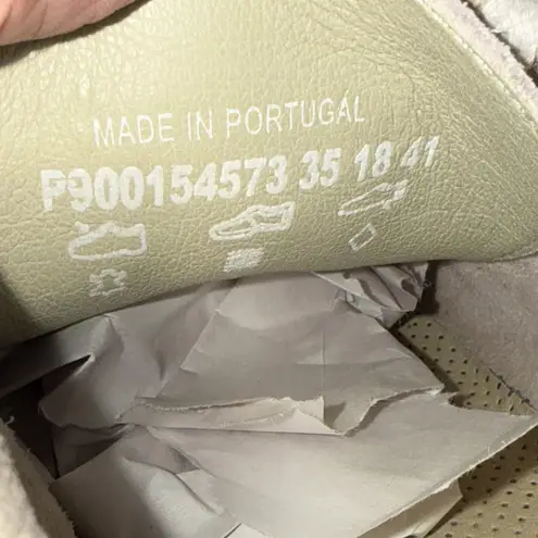 Softinos Quiet Luxury Designer Minimalist Beige Leather Portugal Sneakers Sz 41