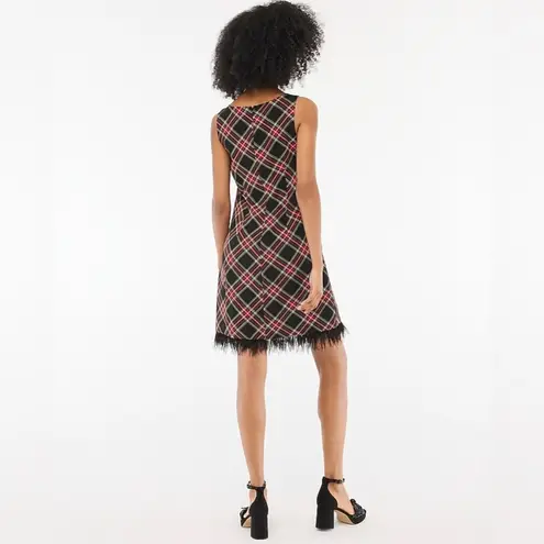 NWT J. Crew Factory Tartan feather