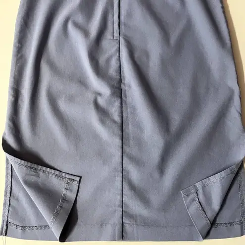 Vintage Light Dusty Blue/Periwinkle Mini Skirt Size S GUC Blue