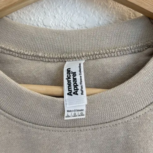 Budweiser Beige crew neck sweatshirt