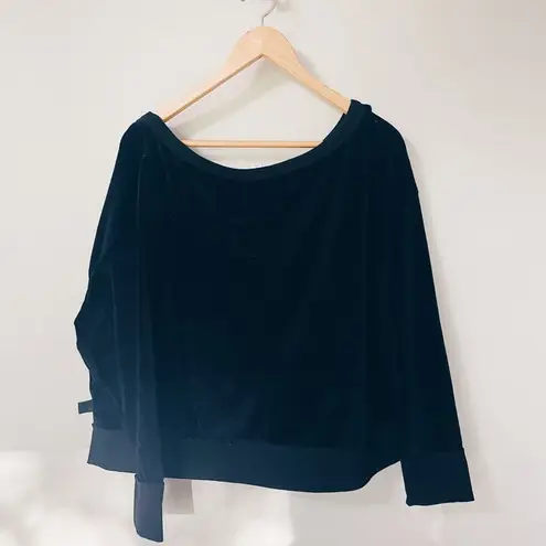 JoyLab  Velvet Sweatshirt - Size Large