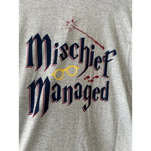 Harry Potter Mischief Managed Fleece Pajama Set Women’s Size Medium