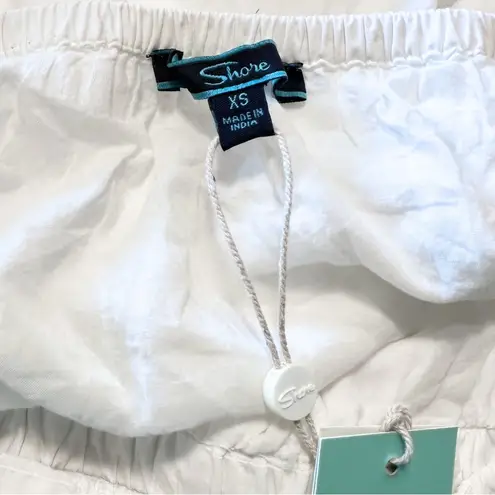 White Sleeveless Maxi Sundress with V