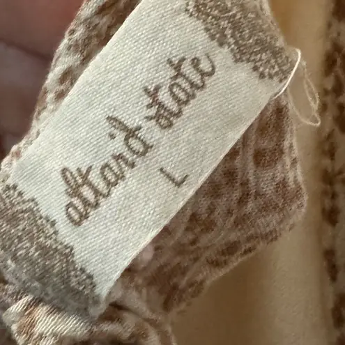 Altar'd State  Brown Long Sleeve Dress