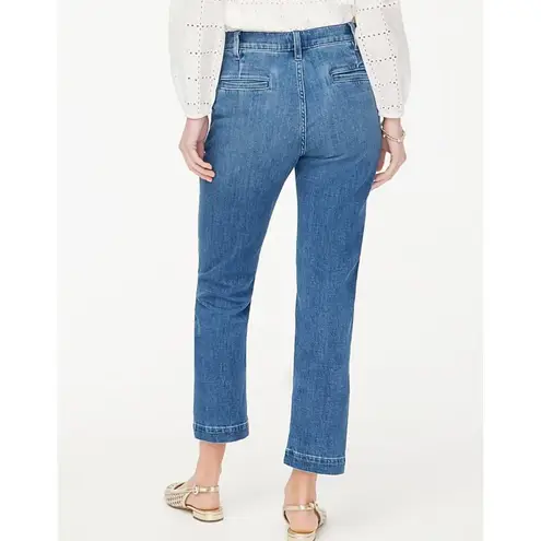 NWT J.Crew Cropped Lightweight Denim Spring Blue Wash Size 26