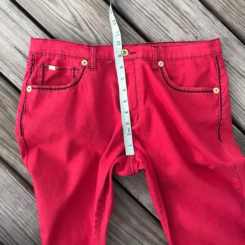 Diane Gilman 90s Retro DG2 by red high rise jeans