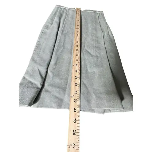 Badgley Mischka NWT Vintage Sz 8 Dress Suit Skirt Jacquard Deadstock Green #O6-8