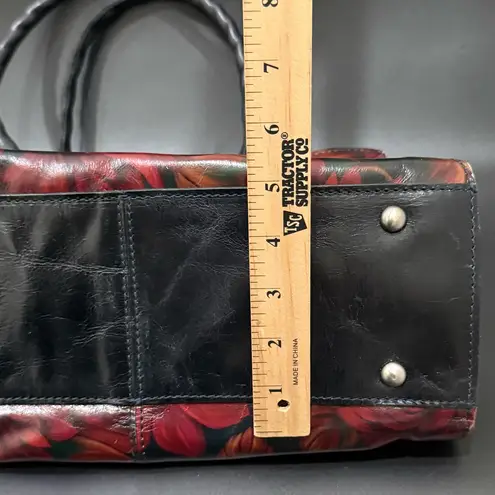 Patricia Nash Leather Primrose Satchel Rustic Mums Floral Shoulder Bag NO STRAP