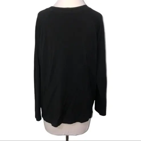 Karen Kane Bee Embellished Sweater Black Medium