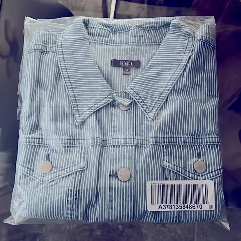 NYDJ 3/4 Slim Trucker Denim Jacket, Trella Size XL MRCT2876 New w/Tag SOLD OUT!