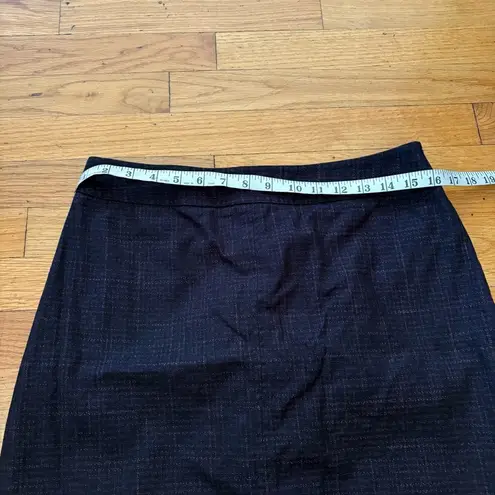 See By Chloe Blue Paid Skirt Size 10