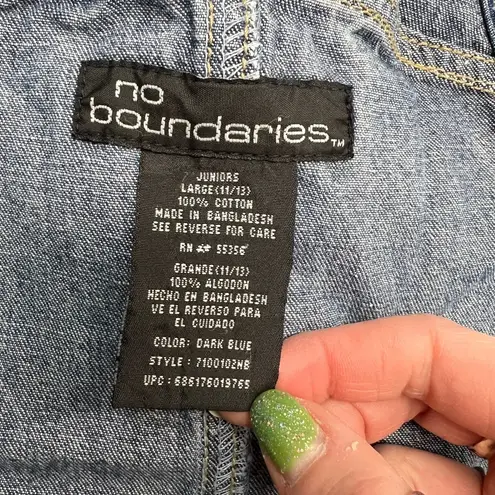 No Boundaries Vintage  Overalls L 11-13