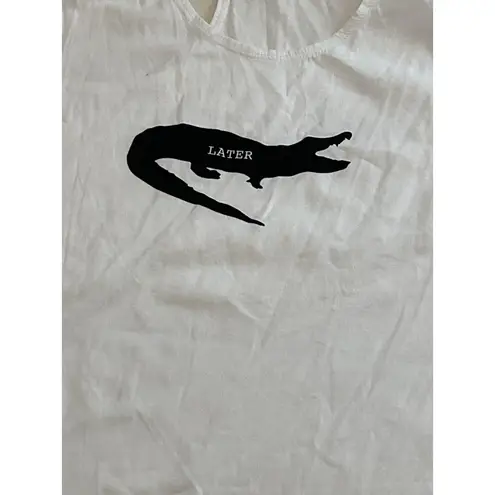 prAna NWT size Small journeyman white Later Alligator tank top