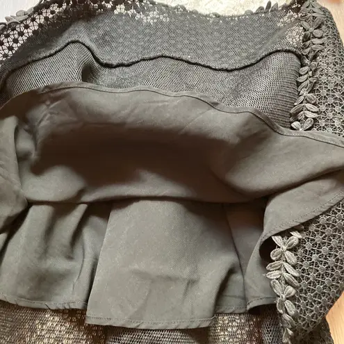 Maje Renald Floral Lace Skater Mini Dress Size 1 NWOT