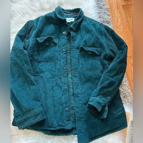 Green corduroy jacket Size M