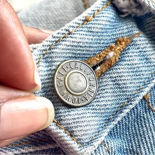 John Galt | Blue Button Fly Straight Leg Denim Jeans Sz 28