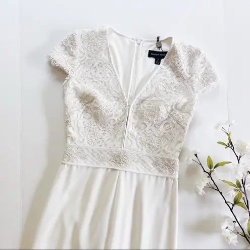 Tadashi Shoji Women’s Bridal Zeina Jumpsuit Ivory 2