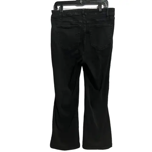 Lane Bryant  Black Wide Leg Denim