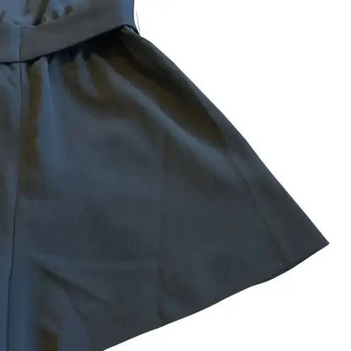 Club Monaco Taye Black Romper Sleeveless Shorts w/ Belt Size 4 Women's NWT