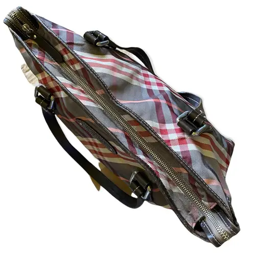 Burberry  Blue Label Nova Check Canvas & Leather Purse - Image 3