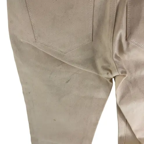 Kill City Womens Skinny Jeans Beige Goth Punk Rock Size 27 Tan