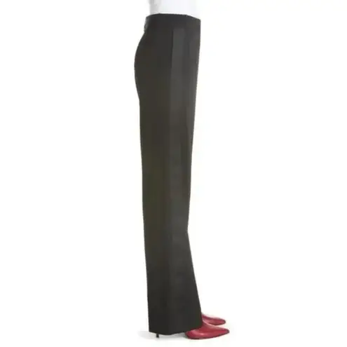 Equipment Hagan Tuxedo Satin Stripe Trousers Black Pants