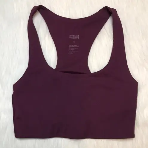 Girlfriend Collective  Women’s Athletic Racerback Purple Sports Bra