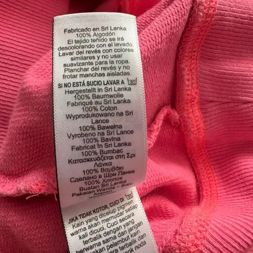 NEXT Pink Cropped Sweatshirt Size M Size M