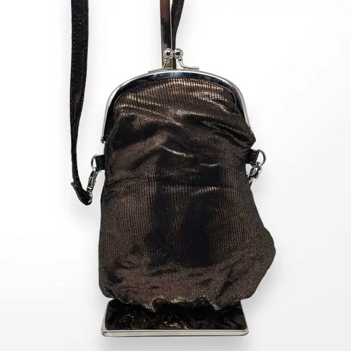 Necessary Objects 00s Vintage Brown Pink Coin Purse