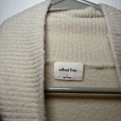 Wilfred  Free Hush Knit Turtleneck Sweater Cream