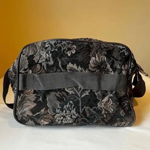 Vintage Floral Tapestry 2 Piece Luggage Set Ricardo Beverly Hills + Protocol Green