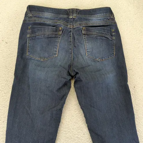 Democracy Womens Size 10 Ab Technology Dark Wash Skinny Jeans