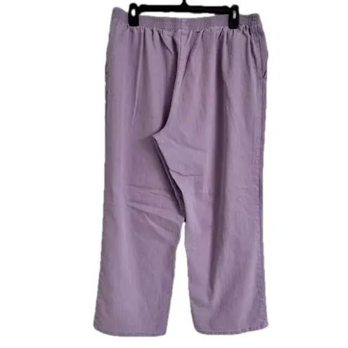 Alfred Dunner  Women’s Lilac 16 Short Pants with Pockets